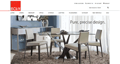 Desktop Screenshot of bovafurniture.com